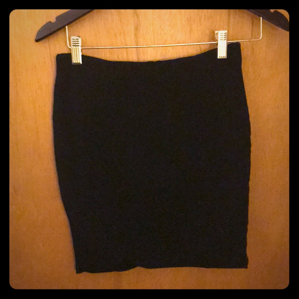 H&M cotton mini skirt